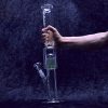 20" Clear One Perc Glass Water Bong Pipe