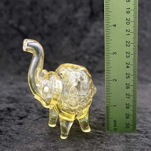 Color Change Elephant Glass Pipe