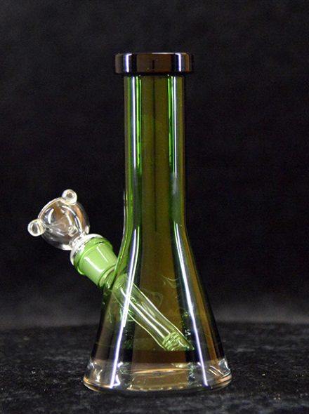 8" Color Glass Water Bong Pipe Rig