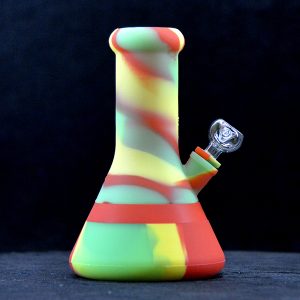 8" Silicone Water Bong Pipe