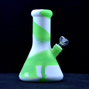 8" Silicone Water Bong Pipe