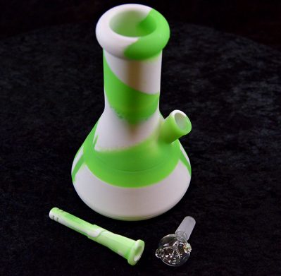 8" Silicone Water Bong Pipe