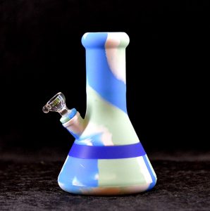 8" Silicone Water Bong Pipe