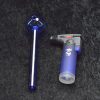 6“ Blue Jumbo OB + 4.5" Torch lighter