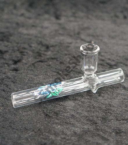 Glass Tube Pipe Steam Roller 4 inches