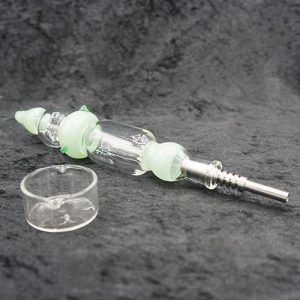 Milk Teal Glass Nectar Collector 14mm