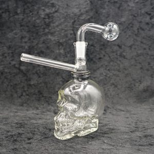 Glass Skull Oil Burner Bubbler 14mm