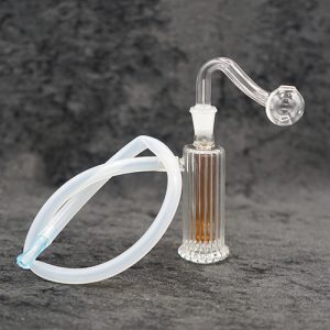 Fancy Mini Glass Oil Burner Bubbler 10mm