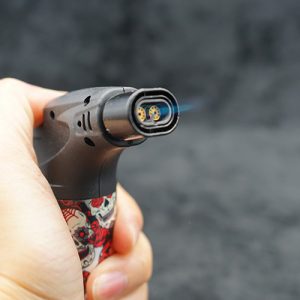 Sugar Skull Design Dual Torch Lighter