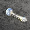 Fancy Round Mouth Color Change Oil Burner Pipe