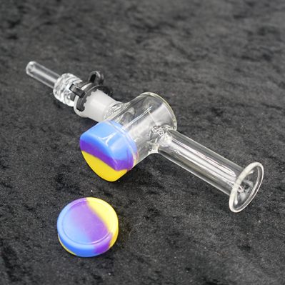 Glass Nectar Collector Reclaimer Silicone Cap