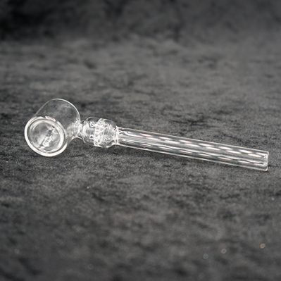 Glass Clear 5 inches Pipe With Inner Filter