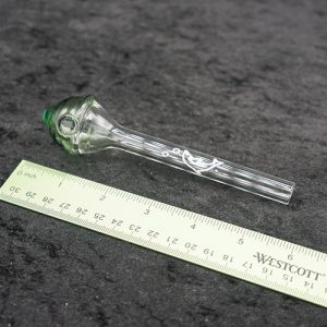 Color Glass Ice Cream Design Oil Burner Pipe 5 inches
