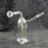 Glass Color Change Body Thick Oil Burner Bubbler 7 inches