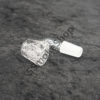 Bent Oil Burner Glass Pipe Face Design 14mm Male