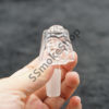 Bent Oil Burner Glass Pipe Face Design 14mm Male