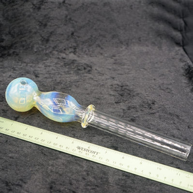 Jumbo Glass Color Change Oil Burner Pipe
