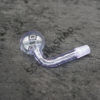 Bent Oil Burner Purple Glass 14mm