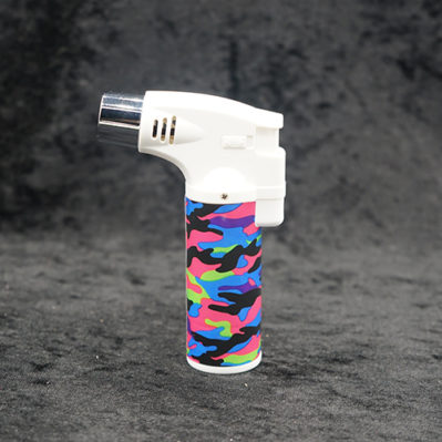 Four Torch Lighter Red Flame 4 inches