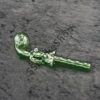 Glass color sexy girl design oil burner pipe 6"