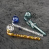 Glass color Bent Oil burner pipe 3 Set