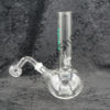 Glass Oil Burner Water Pipe Bubbler Clear 14mm 9 inches