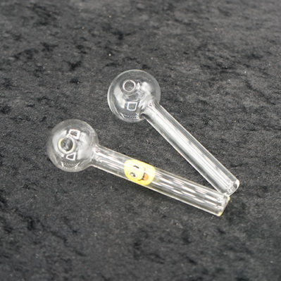 Glass Oil Burner Pipe Smile and Clear Set Two
