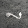 Glass Curve Oil Burner Glass On Glass 10mm