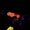 Growing in Dark Colorful Glass Design Oil Burner Pipe