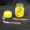 Color Sleeve Glass Bottle Oil Burner Bubbler 7 inches