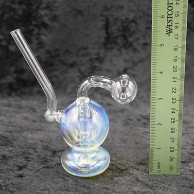 Color Change Body Oil Burner Bubbler Glass 5 inches