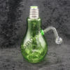 Color Glass 6 inches Bulb Oil Burner Bubbler Pipe