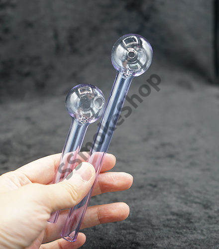Purple Oil Burner Glass Pipe Set of Two