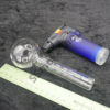 Glass Oil Burner Pipe Jumbo Size with Torch Lighter Set