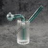 Color Stem Fancy Body Oil Burner Bubbler Glass Pipe 5 inches