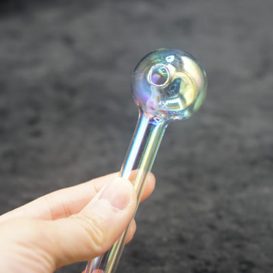 Nano Plating Glass Oil Burner Pipe 4 inches