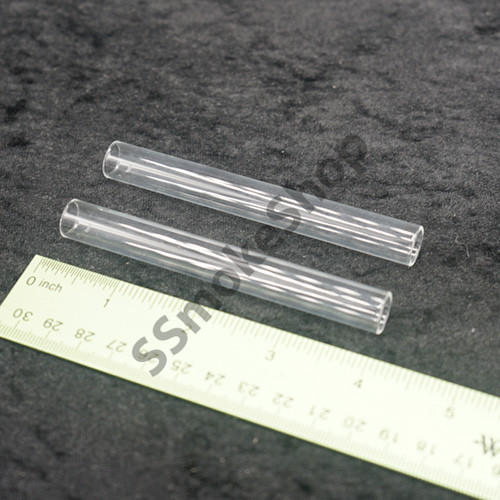 Set of 2 Glass Tube 12mm 4 inches