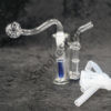 Glass Oil Burner Bubbler Color Stem Inside Design