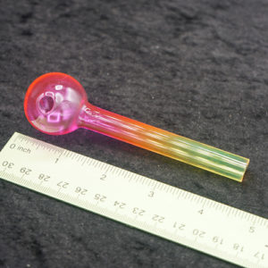 Fancy Gradient Color Glass Oil Burner 4 inches