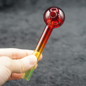 Fancy Gradient Color Glass Oil Burner 4 inches