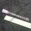 Pink Color Low Profile 14mm 18mm Glass Downstem - 5"
