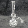 Oil Burner Bubbler Pipe Glass Dual Bubble 7 inches