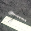 Set Of 3 Glass Oil Burner Pipe Clear 2.5 inches Mini