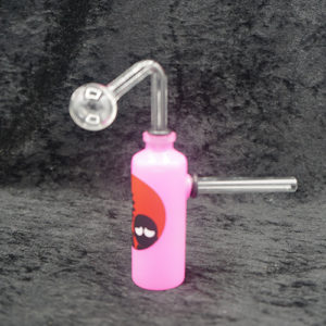 Glass Color Fancy Body Oil Burner Bubbler Pipe 5 inches