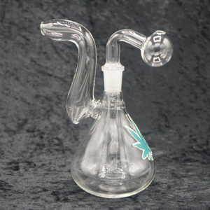 Glass Cone Body Oil Burner Bubbler 6" Glass on Glass 14mm