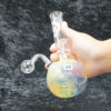 Glass Oil Bubbler Color Change 8 inch