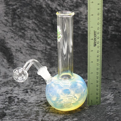 Glass Oil Bubbler Color Change 8 inch