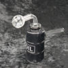 Glass oil burner bubbler Oil Bucket Design 5"