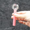Glass Oil Burner Pipe Color Stem 4 inch - Image 2