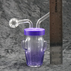 Thick Glass Bottle color Oil Burner bubbler